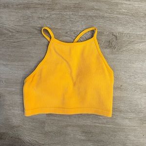 Ribbed Crop Tank Top